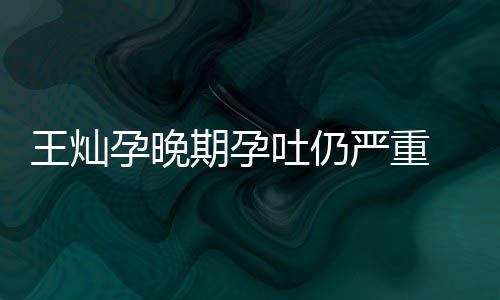 杜点为吐仍她做淳5秀幸早餐孕晚严重期孕王灿福