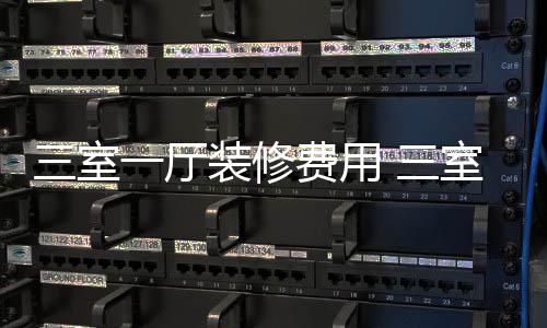 厅装修技装修三室 三室一一厅巧费用
